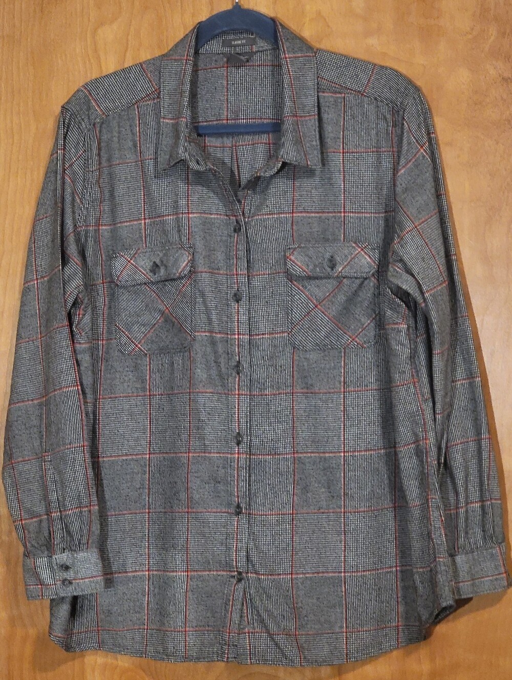 Eddie Bauer Womens Vintage Classic Fit 100% Cotton Flannel 2XL